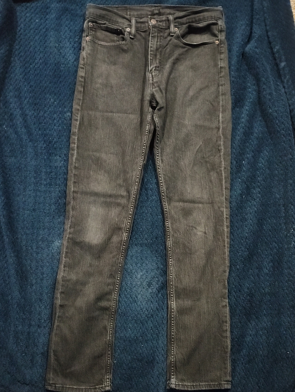 Mens Vintage Levi Faded Black 511          34 X34
